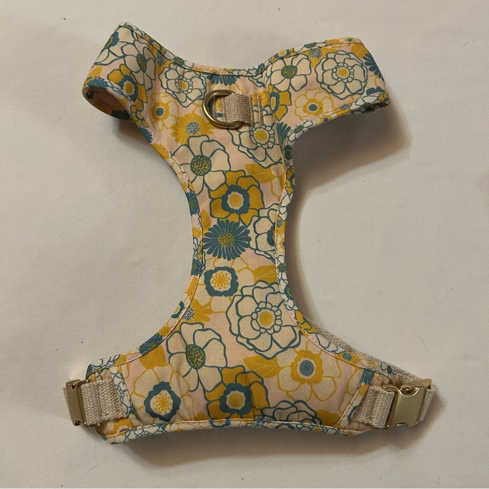 Large Floral Dog Harness